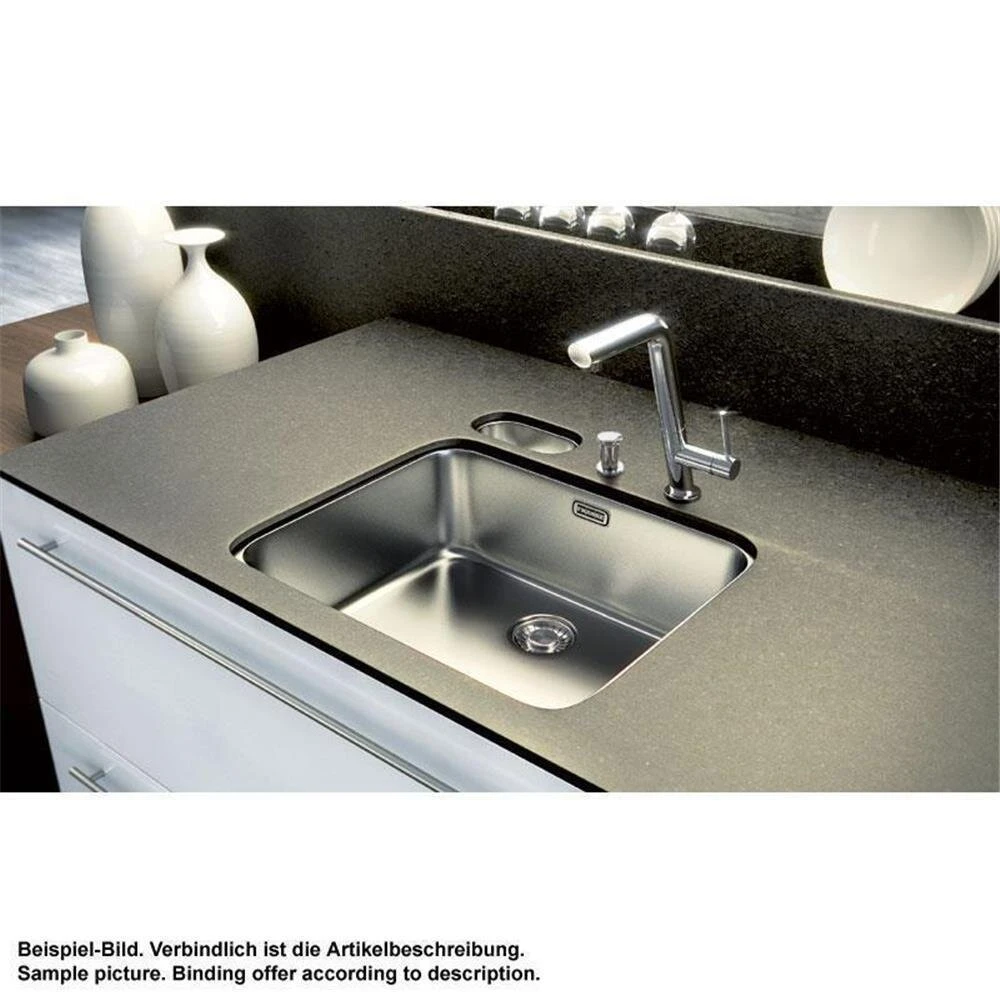 Franke Unterbauspüle Epos EOX 110-50/35 Edelstahl 4 Franke Unterbauspüle Epos EOX 110-50/35 Edelstahl – Bild 2