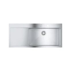 Grohe Einbauspüle K1000 80-S 116/52 1.0, Edelstahl