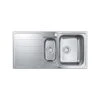 Grohe Einbauspüle K500 60-S 100/50 1.5 Rev, Edelstahl -Geschirr grohe einbauspuele k500 60 s 100 50 15 rev edelstahl