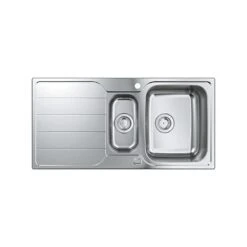 Grohe Einbauspüle K500 60-S 100/50 1.5 Rev, Edelstahl