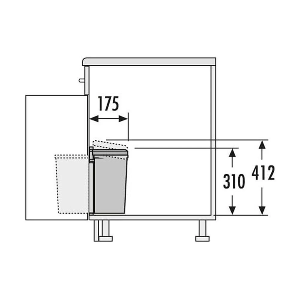 Hailo Abfallsammler 3505001 Pico 5 4 Hailo Abfallsammler 3505001 Pico 5 – Bild 2