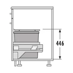 Hailo Abfallsammler 3610121 Euro Cargo S 300 30 -Geschirr hailo abfallsammler 3610121 euro cargo s 300 302
