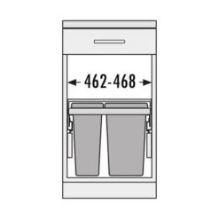 Hailo Abfallsammler 3610581 Cargo Soft Short 500 20/14 -Geschirr hailo abfallsammler 3610581 cargo soft short 500 20 143