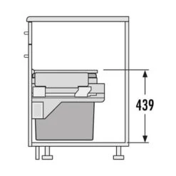 Hailo Abfallsammler 3610621 Euro Cargo S 600 30/30 -Geschirr hailo abfallsammler 3610621 euro cargo s 600 30 303