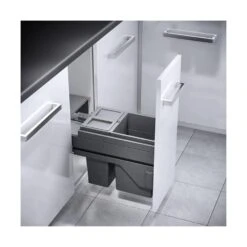 Hailo Abfallsammler 3610871 Cargo 300 15 Und 10 L. Dunkelgrau