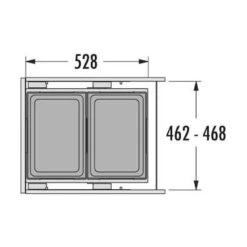 Hailo Abfallsammler 3619751 Cargo 500 38/38 -Geschirr hailo abfallsammler 3619751 cargo 500 38 383