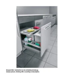 Geschirr -Geschirr hailo abfallsammler 3620511 separato k 500 18 8 8 d2