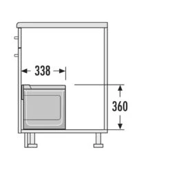 Hailo Abfallsammler 3644821 Raumspar Tandem S Plus 18/12 -Geschirr hailo abfallsammler 3644821 raumspar tandem s plus 18 123