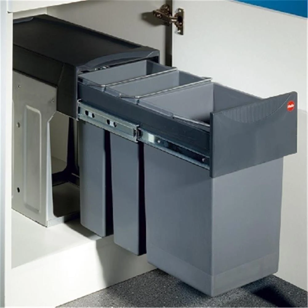 Hailo Abfallsammler 3666191 Terzett 15/7/7 Dunkelgrau 6 Hailo Abfallsammler 3666191 Terzett 15/7/7 Dunkelgrau – Bild 4