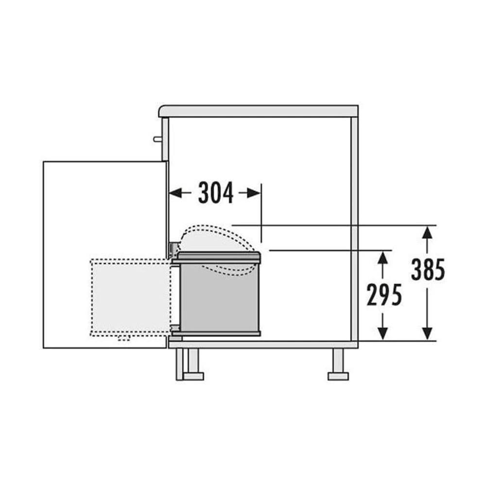 Hailo Abfallsammler Mono 12 4 Hailo Abfallsammler Mono 12 – Bild 2
