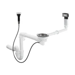 Hansgrohe D16-11 Automatische Ab- Und Überlaufgarnitur Für Einzelbecken Für Hansgrohe Granitspülen
