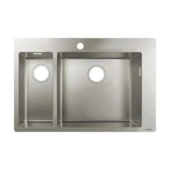 Hansgrohe Einbauspüle 180/450 S711-F655 | Edelstahl