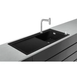 Hansgrohe Einbauspüle 450 Select Mit Küchenarmatur C51-F450-08 | Chrom