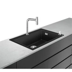 Hansgrohe Einbauspüle 660 Select Mit Küchenarmatur C51-F660-07 | Chrom