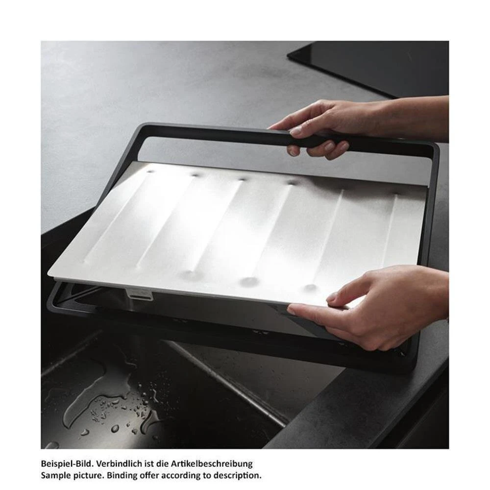 Hansgrohe Mobile Abtropffläche F17 | Edelstahl 5 Hansgrohe Mobile Abtropffläche F17 | Edelstahl – Bild 3