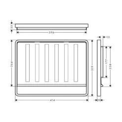 Hansgrohe Mobile Abtropffläche F17 | Edelstahl 9 Hansgrohe Mobile Abtropffläche F17 | Edelstahl -Geschirr hansgrohe mobile abtropfflaeche f17 edelstahl4