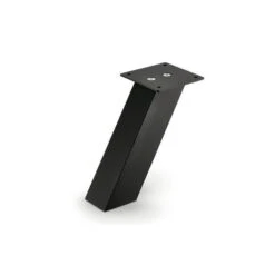 Kreta 1 Schräg, Konsole, Schwarz Matt