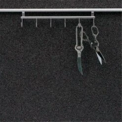 Linero 2000 Hakenleiste 6-fach Edelstahl-Finish