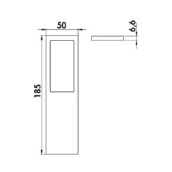 Naber Livello Farbwechsel LED Leuchten-Set (mit Schalter) -Geschirr livello farbwechsel led unterboden nischenleuchte einzelleuchte mit schalter3