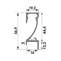LUMICA Prova Rückwand-Aufsatzleuchte | Farbwechsel LED -Geschirr lumica prova rueckwand aufsatzleuchte farbwechsel led3