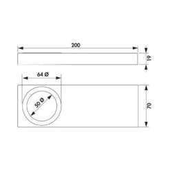 LUMICA Rea 1 LED Mit Schalter -Geschirr lumica rea 1 led mit schalter3