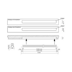 LUMICA Ricol Farbwechsel LED Langfeldleuchte, Länge 2700 Mm -Geschirr lumica ricol farbwechsel led langfeldleuchte laenge 2700 mm3
