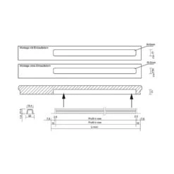 LUMICA Ricol LED Langfeldleuchte, Länge 2600 Mm -Geschirr lumica ricol led langfeldleuchte laenge 2600 mm3