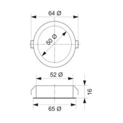 LUMICA Riflett 1 LED Ohne Schalter, 4000 K Neutralweiß -Geschirr lumica riflett 1 led ohne schalter 4000 k neutralweiss3