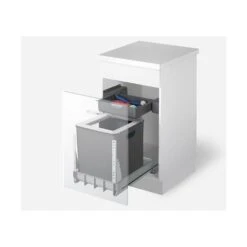 Müllex EURO-BOXX40-R, Abfallsammler Für Frontauszüge, Anthrazit