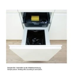 Müllex EURO-BOXX40-R, Abfallsammler Für Frontauszüge, Anthrazit -Geschirr muellex euro boxx40 r abfallsammler fuer frontauszuege anthrazit3