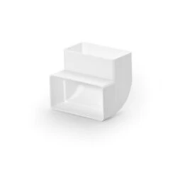 Naber COMPAIR System Ø 100 N-RBV 100 Rohrbogen Vertikal 90°, Weiß