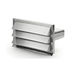 Naber COMPAIR System Ø 125 Flach E-Jal Top Außenjalousie Edelstahl