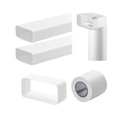 Naber COMPAIR System Ø 125 Flow 125 Flachkanal Set-1