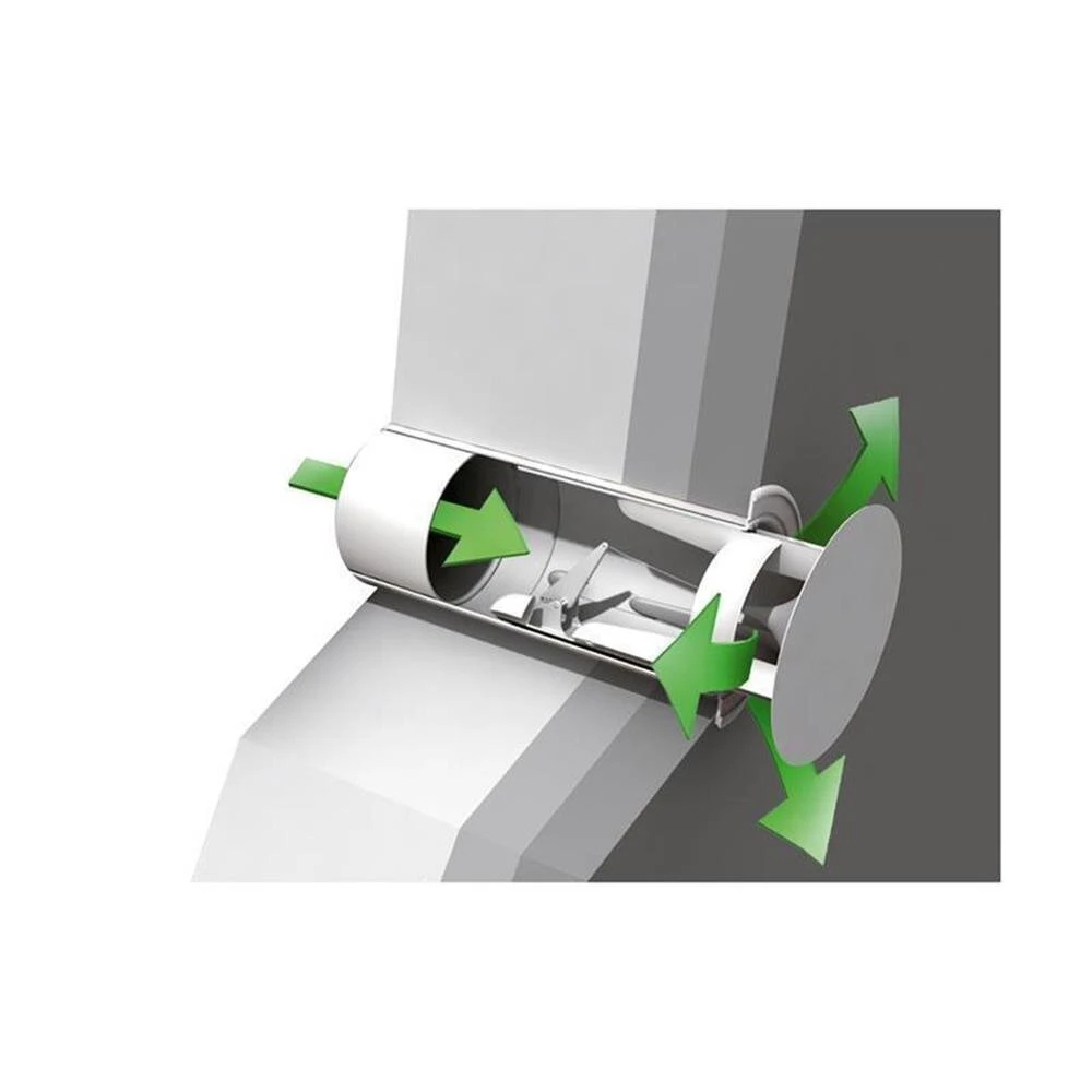 Naber COMPAIR System Ø 125 Flow Star GTS 125 Mauerkasten, Innen Rundrohr-Anschluss 6 Naber COMPAIR System Ø 125 Flow Star GTS 125 Mauerkasten, Innen Rundrohr-Anschluss – Bild 4