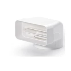 Naber COMPAIR System Ø 125 MF-UR 125 Umlenkstück 90°, Weiß