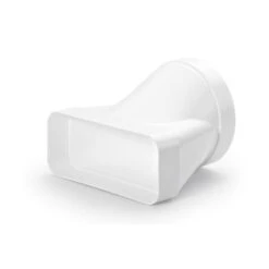 Naber COMPAIR System Ø 150 Flow 150 Flachkanal Set-2 Weiß -Geschirr naber compair system r 150 flow 150 flachkanal set 2 weiss5