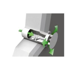 Naber COMPAIR System Ø 150 Flow Star GTS 150 F Mauerkasten, Innen Rechteckrohr-Anschluss -Geschirr naber compair system r 150 flow star gts 150 f mauerkasten innen rechteckrohr anschluss4