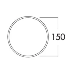 Naber COMPAIR System Ø 150 Prime P-E-Jal Col 150 Mauerkasten, Innen Rundrohr-Anschluss, Jalousie Edelstahl -Geschirr naber compair system r 150 prime p e jal col 150 mauerkasten innen rundrohr anschluss jalousie edelstahl3