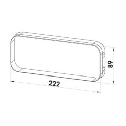 Naber COMPAIR System Ø 150 Prime P-E-Jal Col Flow 150 Mauerkasten, Innen Rechteckrohr-Anschluss, Jalousie Edelstahl -Geschirr naber compair system r 150 prime p e jal col flow 150 mauerkasten innen rechteckrohr anschluss jalousie edelstahl3