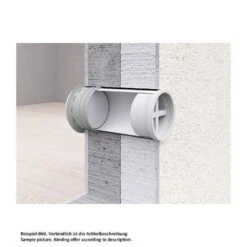 Naber COMPAIR System Ø 150 Prime P-MRBS 150 Mauerkasten-Rohbau-Set, Weiß/hellgrau 6 Naber COMPAIR System Ø 150 Prime P-MRBS 150 Mauerkasten-Rohbau-Set, Weiß/hellgrau -Geschirr naber compair system r 150 prime p mrbs 150 mauerkasten rohbau set weiss hellgrau2