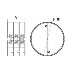 Naber COMPAIR System Ø 150 THERMOBOX / Rückstauklappe 7 Naber COMPAIR System Ø 150 THERMOBOX / Rückstauklappe -Geschirr naber compair system r 150 thermobox rueckstauklappe3