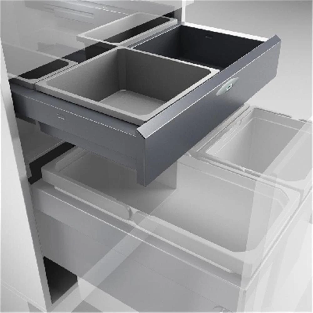 Naber Cox Base-Board® 500, Abfallsammler Für Frontauszüge 3 Naber Cox Base-Board® 500, Abfallsammler Für Frontauszüge