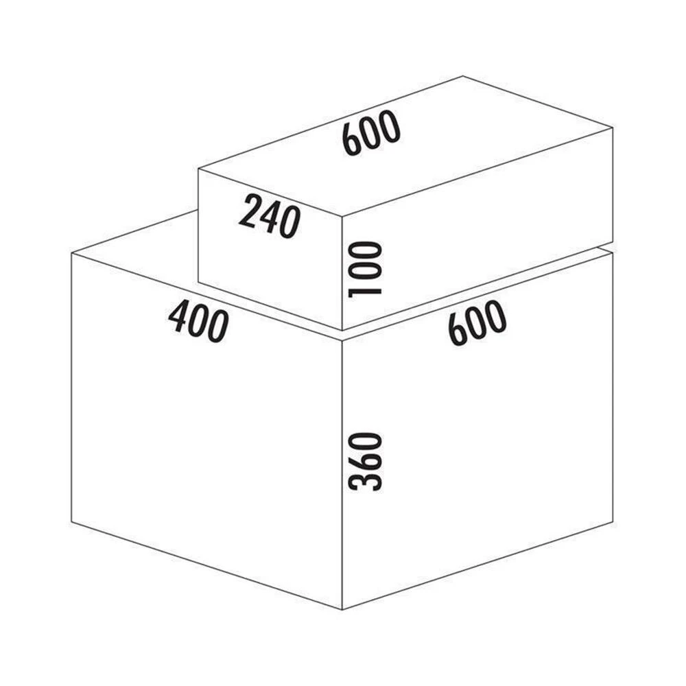 Naber Cox® Base 360 S/600-2 Mit Base-Board, Abfallsammler Für Frontauszüge 4 Naber Cox® Base 360 S/600-2 Mit Base-Board, Abfallsammler Für Frontauszüge – Bild 2
