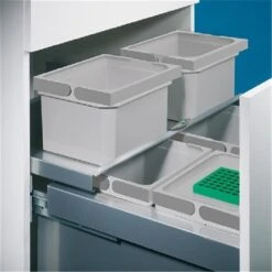 Naber Cox® Base Einzeleimer , Abfallsammler Für Frontauszüge -Geschirr naber coxz base einzeleimer abfallsammler fuer frontauszuege3