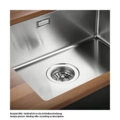 Naber Einbaubecken Corno Basso 4 Edelstahl -Geschirr naber einbaubecken corno basso 4 edelstahl3