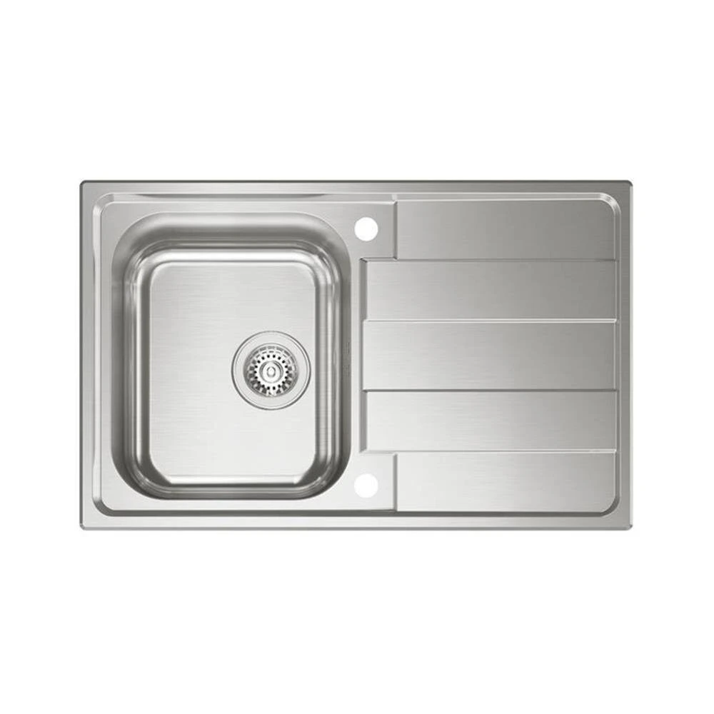 Naber Einbauspülen-Set Riva 1 Edelstahl Mit Küchenarmatur Drive 1 Chrom Hochdruck 3 Naber Einbauspülen-Set Riva 1 Edelstahl Mit Küchenarmatur Drive 1 Chrom Hochdruck