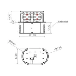 Naber Einbausteckdose Piccolino 9 Naber Einbausteckdose Piccolino -Geschirr naber einbausteckdose piccolino4