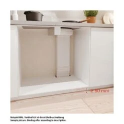 Naber F-Top Adapter, Lüftungsrohr, Weiß -Geschirr naber f top adapter lueftungsrohr weiss2