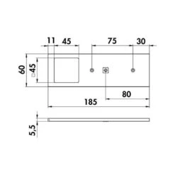 Naber Forato LED Schwarz Matt, Unterboden-/Nischenleuchte 7 Naber Forato LED Schwarz Matt, Unterboden-/Nischenleuchte -Geschirr naber forato led schwarz matt unterboden nischenleuchte3
