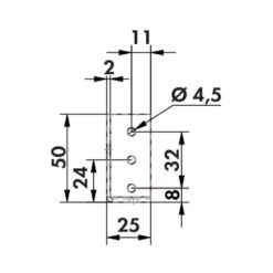 Naber Stabilisierungsleiste, Verbindungsmaterial, L 767 Mm, Weiß 5 Naber Stabilisierungsleiste, Verbindungsmaterial, L 767 Mm, Weiß -Geschirr naber stabilisierungsleiste verbindungsmaterial l 767 mm weiss2